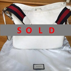 Gucci Web Heritage Hobo Shoulder Bag